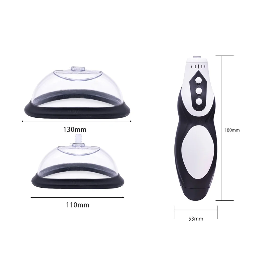 Pussy Pump Electric Vagina Clitoris Sucker Breast Messager for Women Clit Vibrator Remote Nipple Enlarge Vacuum Pump Cover