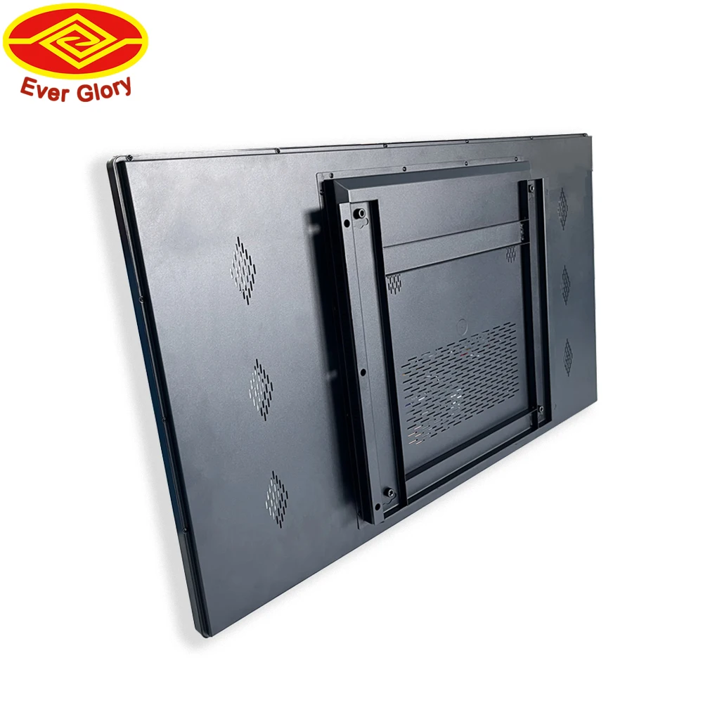 Customized 27 Inch High Brightness Waterproof Capacitive Pcap Glove Touch Screen Anti-glare Industrial Outdoor Touch Monitor