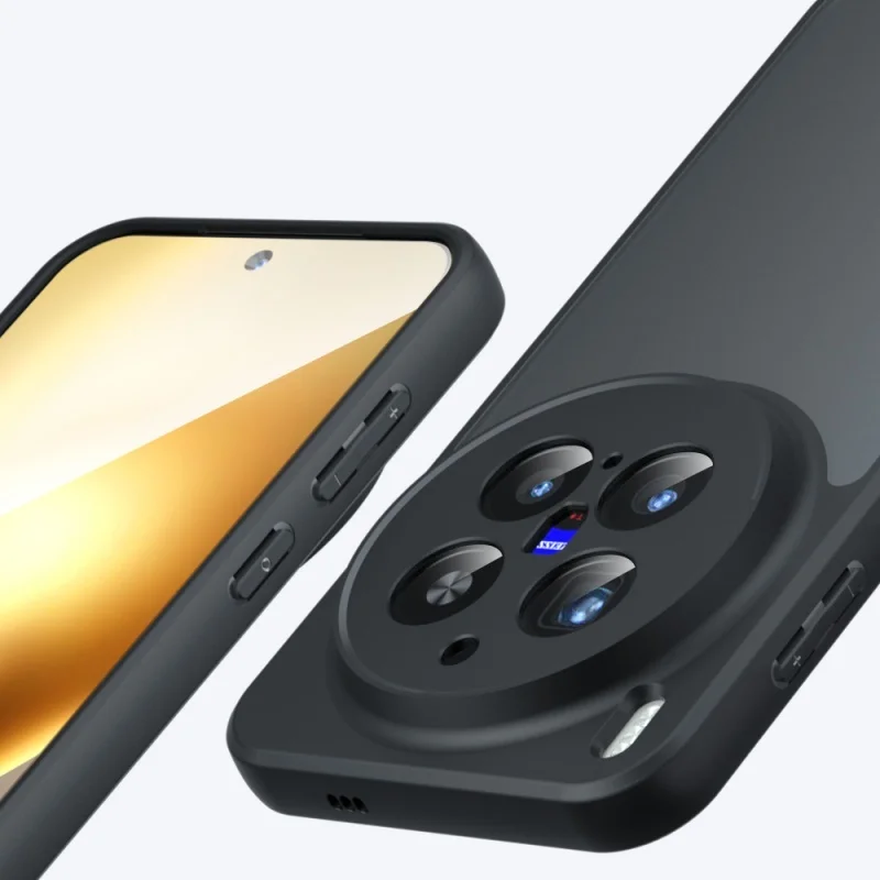 Für Vivo X300 Pro Fall Abdeckung Vivo X300 Capas Stoßfest Rüstung Telefon Zurück Matte Bumper Rüstung Transparent Klar Fundas Vivo X300