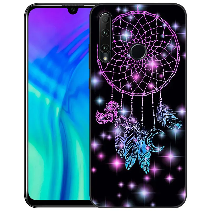 Dream Catcher Watercolor Phone Case For Huawei Honor 7A 8A 9X 20 Pro 10X Lite 7S 8S 8C 8X 9A 9C 10i 20i 30i 20E 20S Black Cover