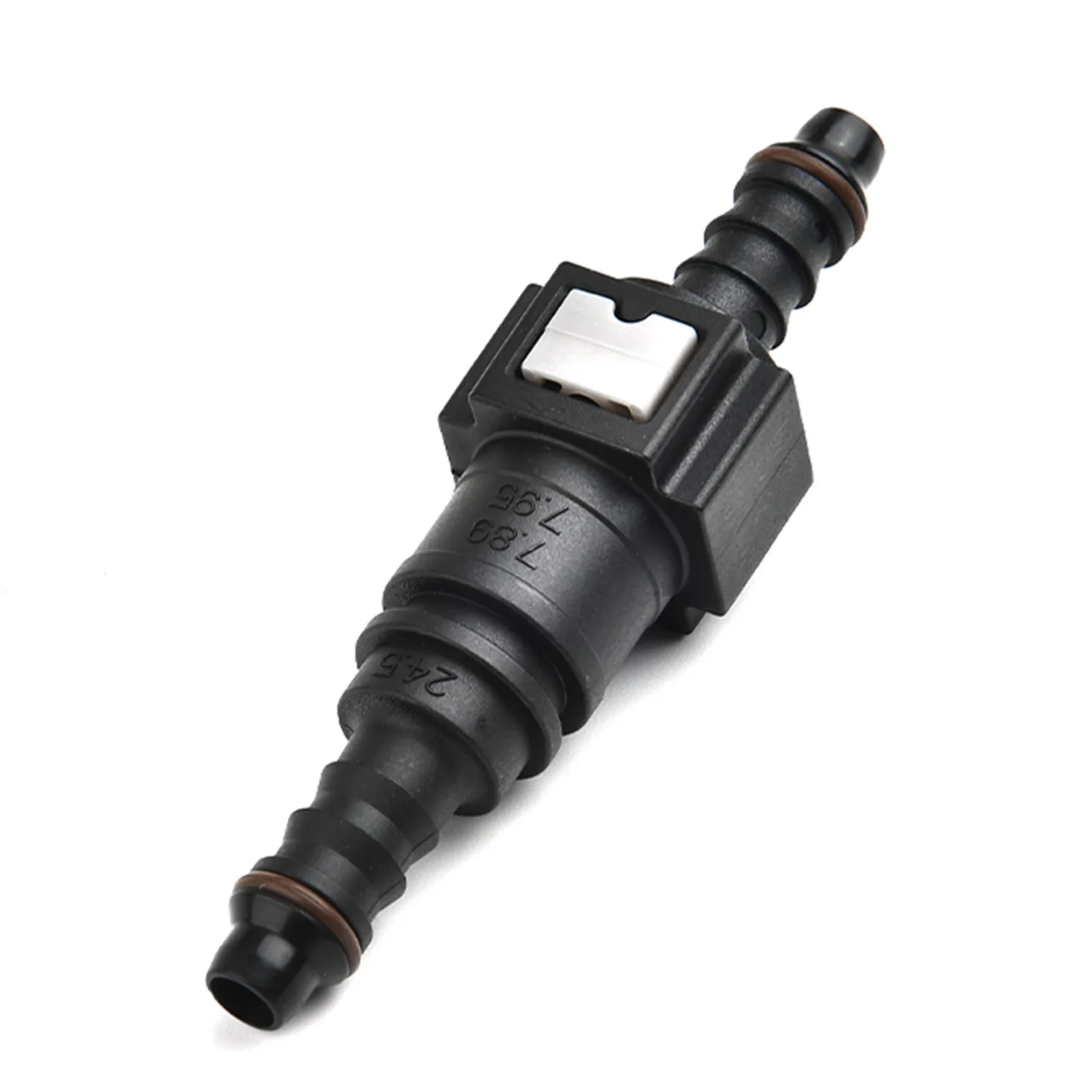 Car Fuel Line Hose Pipe Coupler Quick Release Connector Set Auto Replacement Accessories 8mm Inner Diameter Rubber Hose