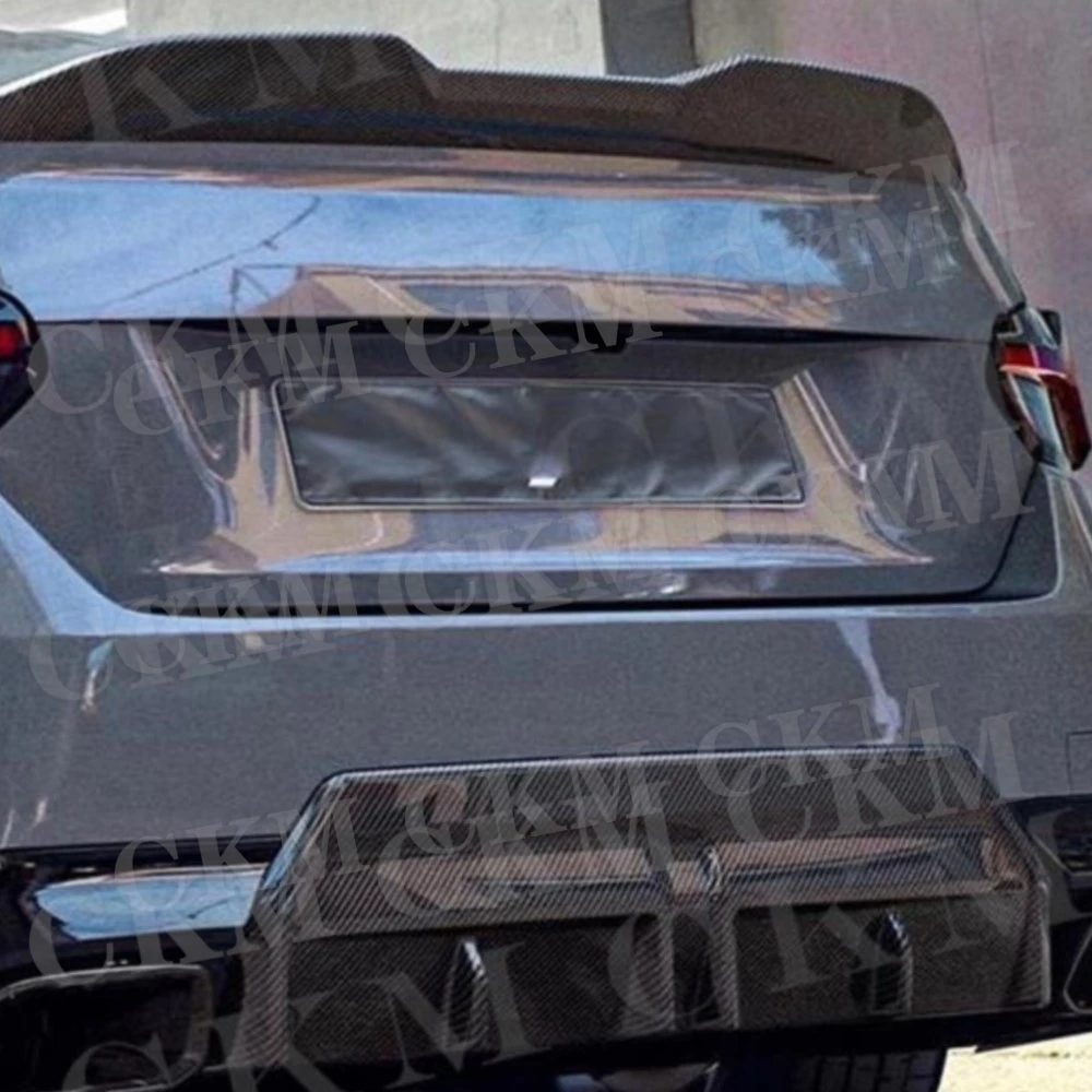 

CKMUUER Real Carbon Rear Bumper Lip Bodykit Rear Bumper Diffuser Chin Guard Auto for BMW 2 Series G42 M235i M240i Coupe 2022 +