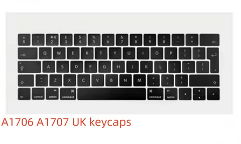 Nuovo originale A1706 A1707 tasti della tastiera keycap US UK FR SP IT GR RU Per Macbook Pro Retina 13 "15" copritasto del computer portatile 2016 2017 Anno