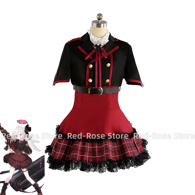 

Asagi Mutsuki Cosplay Costume Game Blue Archive Cosplay Dress Suit Anime Clothing Halloween Carnival Uniforms Custom Made