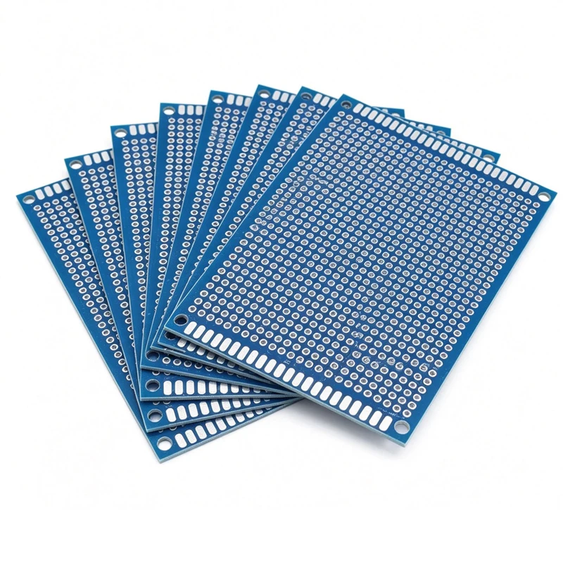7x9cm 70x90 mm Blaue Doppelseitige Prototyp-Leiterplatte Universelle Leiterplatte Protoboard für Arduino 5 Stück – Detail 4