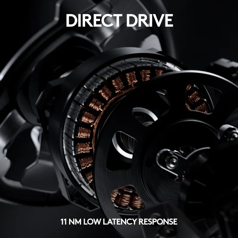 PRO Racing Wheel for PC, Direct Drive 11 Nm Force, TRUEFORCE Force Feedback, Magnetic Gear Shift Paddles, Dual Clutch