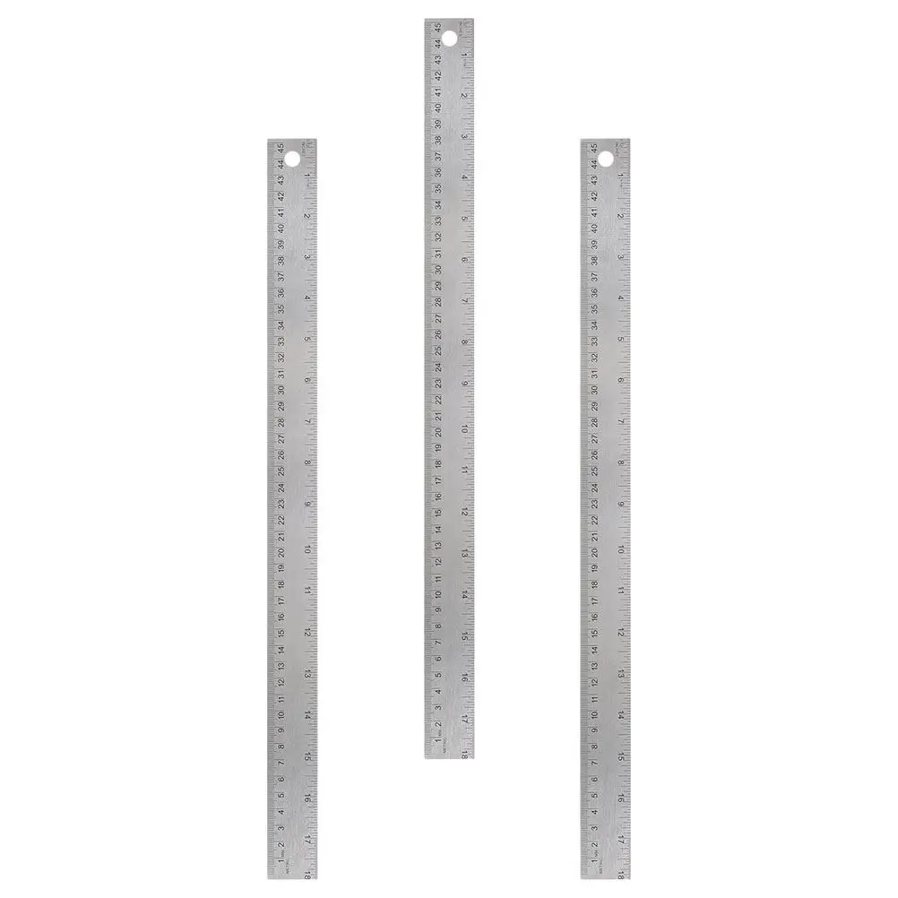 3pcs-smooth-stainless-steel-ruler-with-cork-backing-non-slip-anti-scratch-accurate-dual-scale-for-students-drawing-office-home