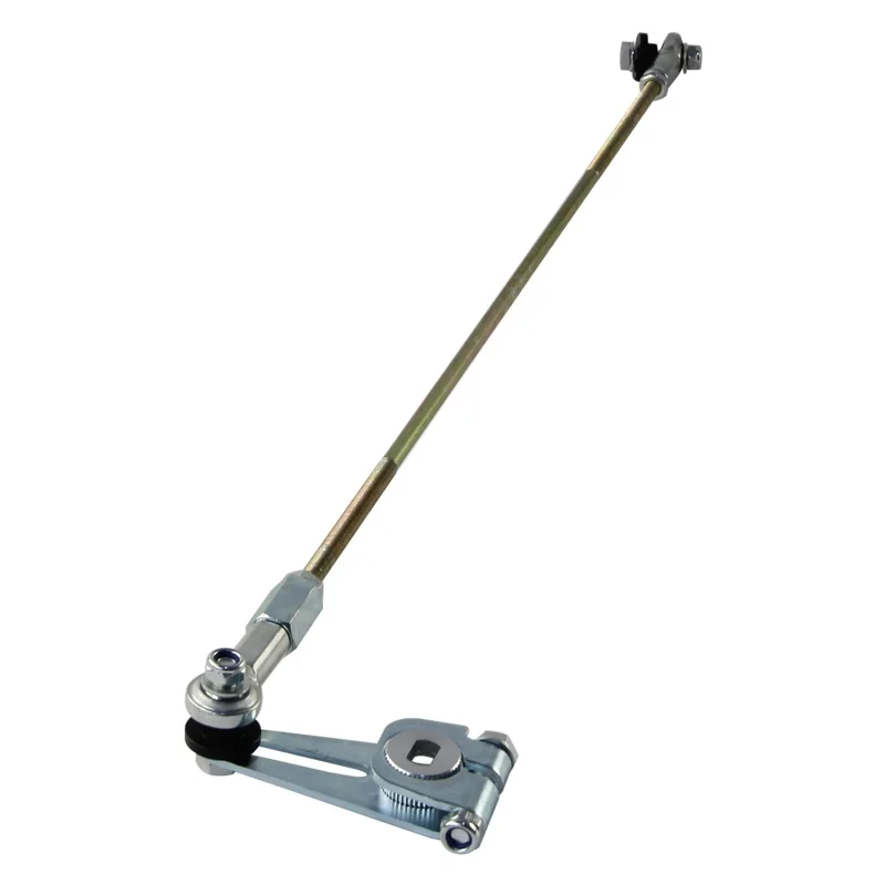 For 350 700R4 4L60E 4L80E LS GM Shift Linkage Adjustable GM Transmisson Column Kit Turbo-Hydramatic TH-200 TH-350 TH-400 Silver