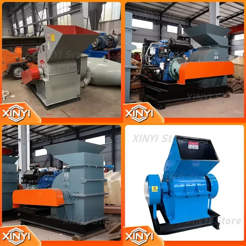 for Small Hammer Crusher Mill with AC Motor and Engine Eco-Friendly Stone Crusher Machine for Gold Mining