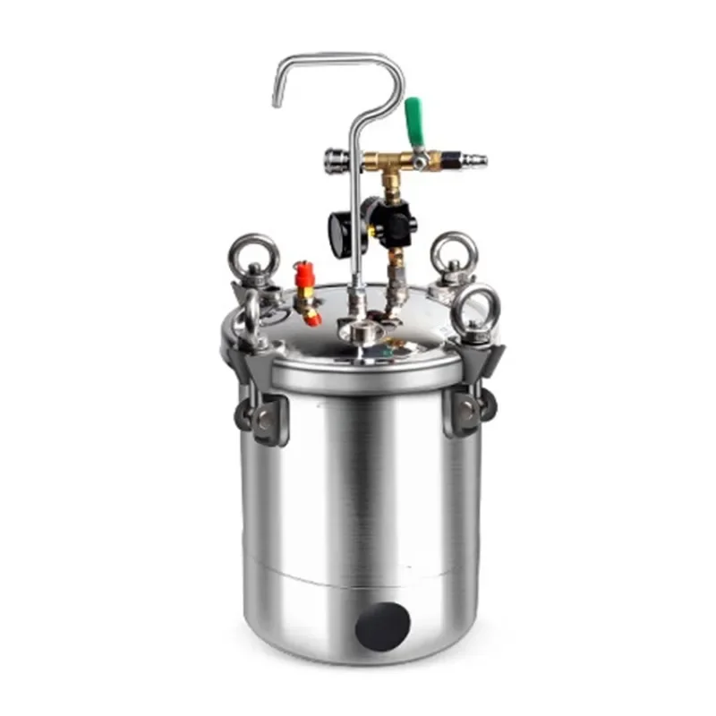 Portable Small 5L Air Stirrer Barrel Automatic Spray Paint Electric Mixing Agitator Pressure Tank for Automated Production Line