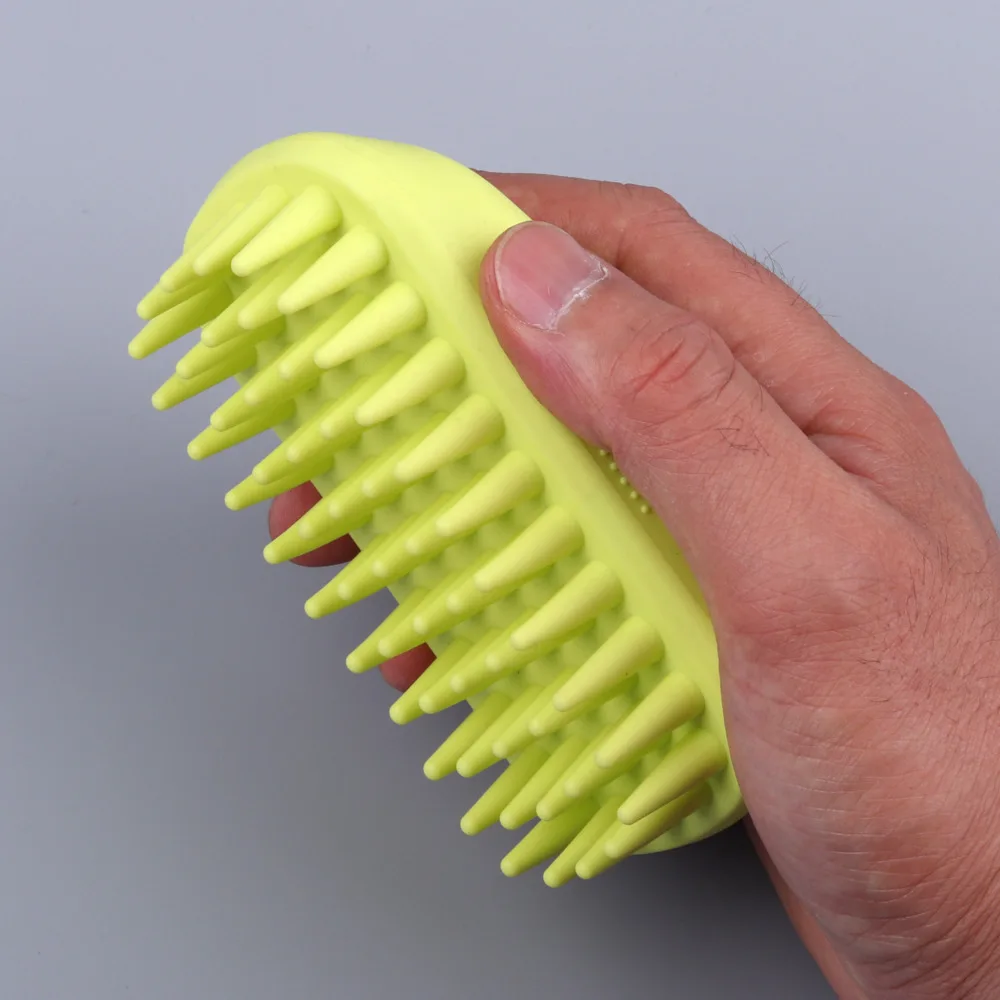 Pet Shampoo Grooming Brush Long Short Hair Medium Large Pets Dogs Cats Back Massage Shower Comb Scrubbe Cepillo Para Mascotas