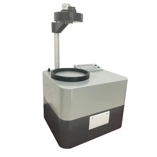 

Medical glass container polarized light, internal stress detector