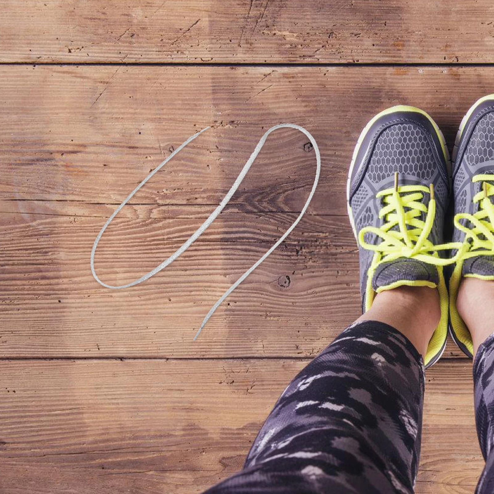 

1Pair 1.1m Glitter Shoe Laces Colored Flat Shoelaces for Sneakers Sports Canvas Shoes DIY Projects Silver Glitter Shoe Laces