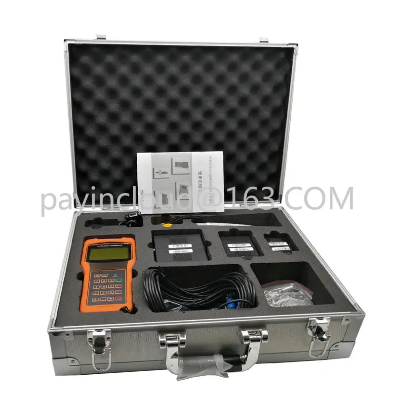 High Quality TUF-2000H Ultrasonic Flow Meter (DN50-6000mm) with TS-2-HT and TM-1-HT and TL-1-HT Transducer