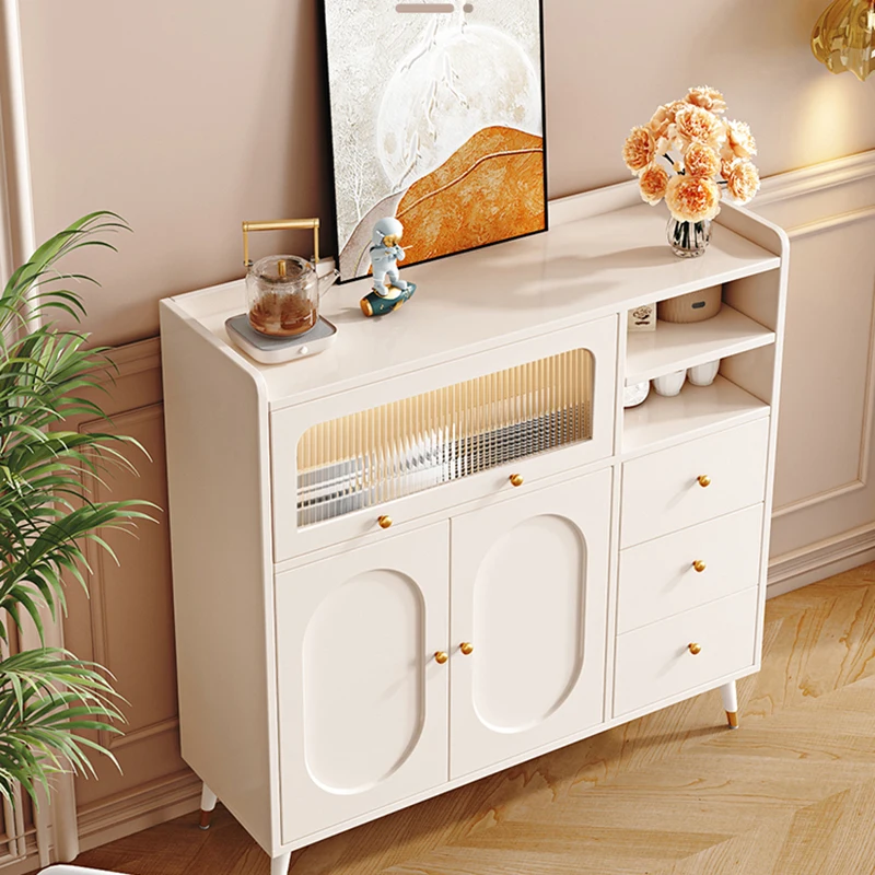 Organizers Space Saving Sideboard Italian Modern Showcase Buffet Side Cabinet Locker Shelf Muebles De Cocina Home Furnitures