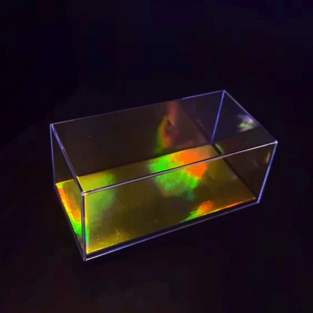 Acrylic Display Case Box 5.8" x2.8" for Scale 1:43 1:64 1:87 Car Model Collectible Storage Figure Miniature DIY Building Diorama