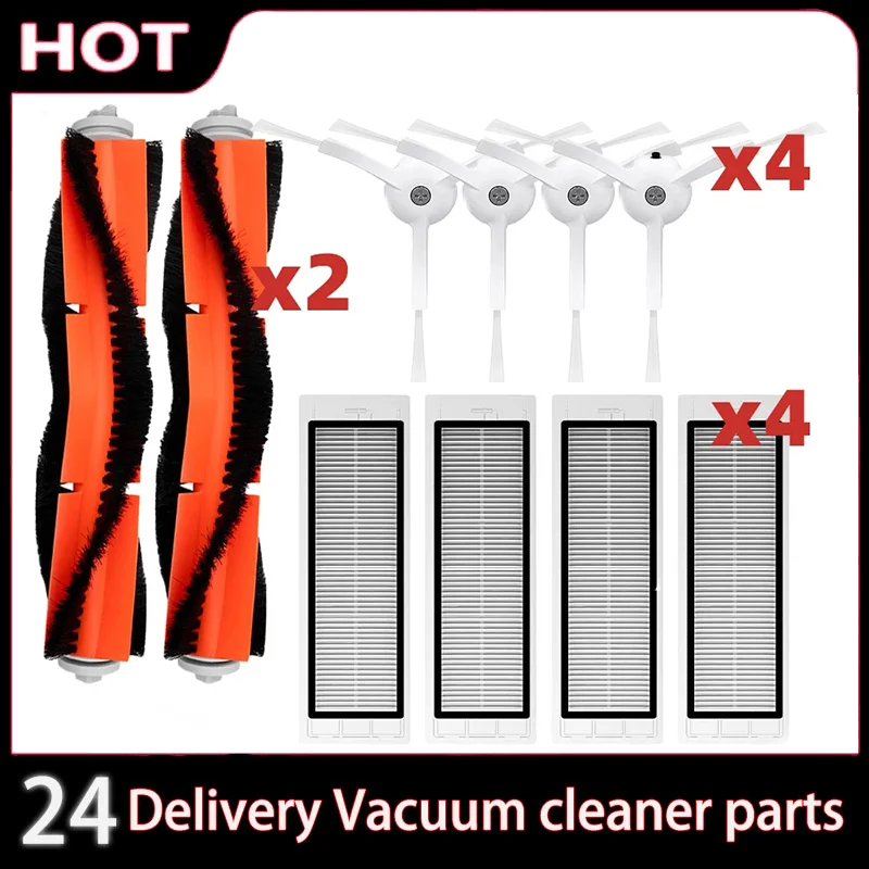 

For Xiaomi Mi Robot Vacuum Cleaner 1st gen / 2 / 1S, SDJQR01RR SDJQR02RR SDJQR03RR Roborock E4 E5 S4 Max Main Side Brush Filters