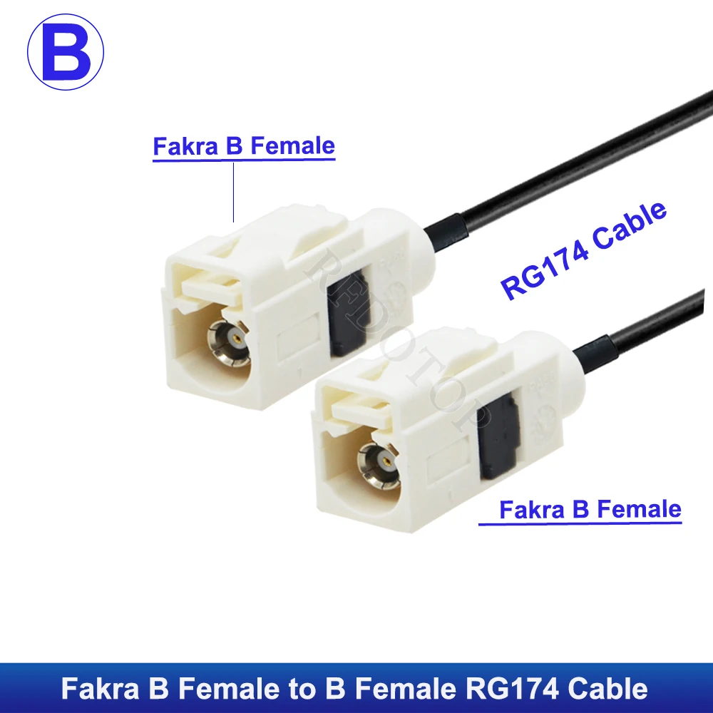 RG174 Kabel Fakra B C D E F G H I K M Z Buchse Auto Radio Antenne verlängerung Zopf für GPS RF Kommunikation Systeme