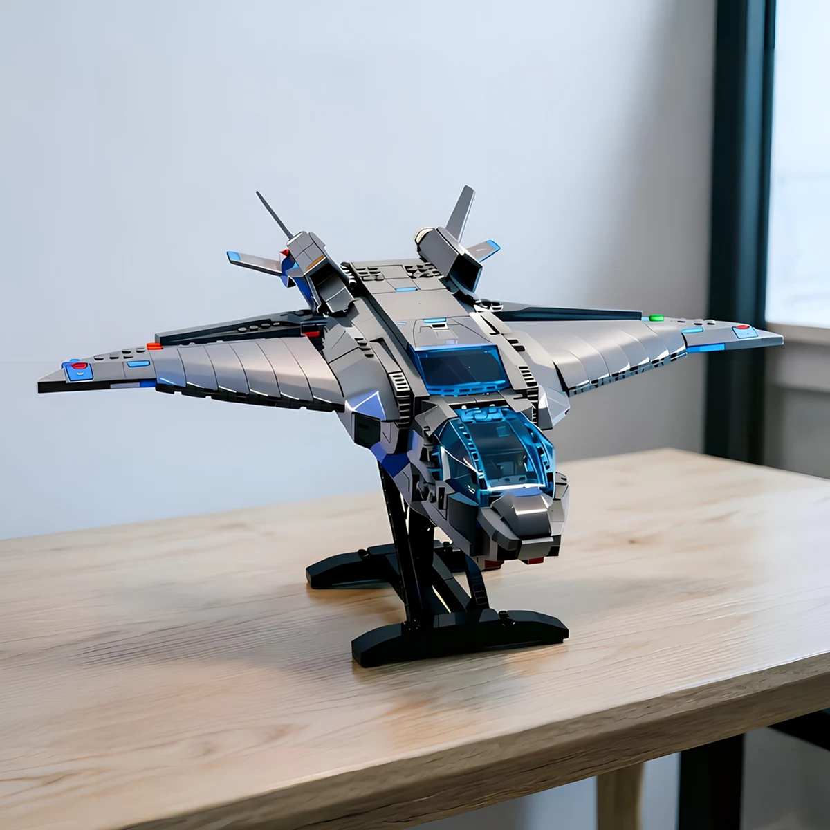 

Военный космический истребитель-истребитель JET MOC-Star-ship, модель космического корабля, игрушки-фигурки, конструктор для мальчиков, кирпичики, подарок