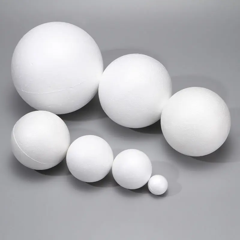 30cm 1pcs White Modelling Polystyrene Styrofoam Foam Balls Party Christmas Balls DIY Craft ball Home Wedding Decorations 11.81in