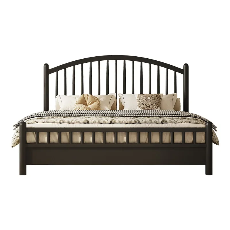

American retro bed, small bed with storage