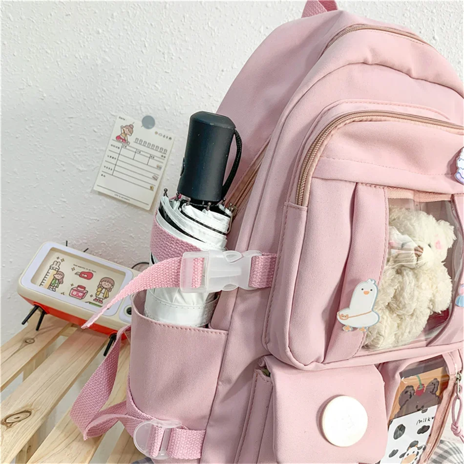 Japanese High School Girls Backpack School Bags for Teenage Girls Bagpack Multi Pockets 2024 Back Pack Women Mochila Feminina