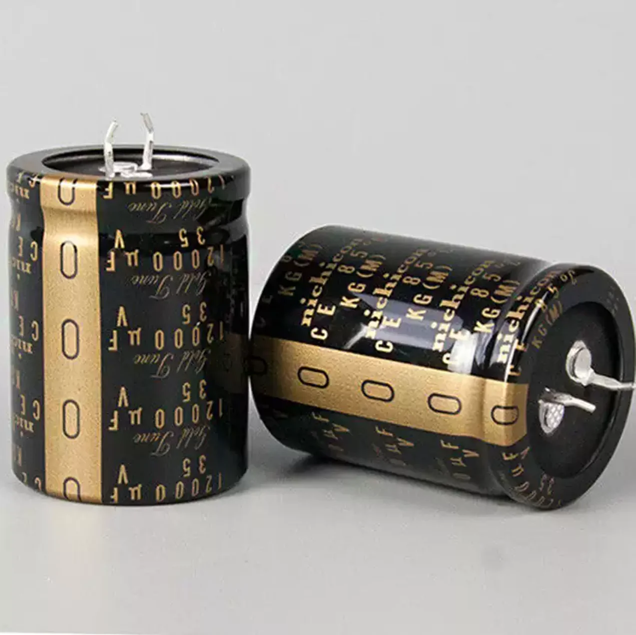 2PCS nichicon LKG TYPE-I 8200UF 10000UF 12000UF 15000UF 35V 50V 63V 100V 25V Fine tune Audio Capacitor HIFI KG free shipping