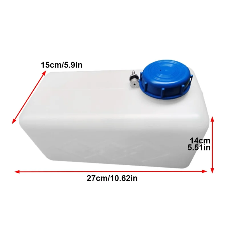 A30F-5.5L Fuel Tank Oil Gasoline Petrol Plastic Storage Canister Water Tank Boat Car Truck Parking Heater Accessories view 6