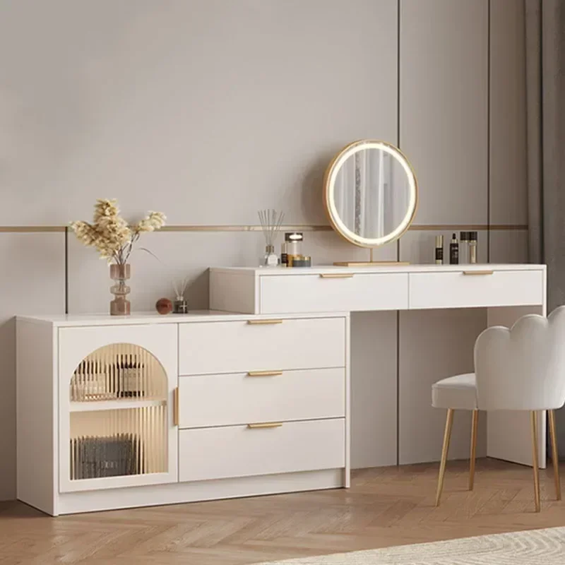 

Modern Dressing Table Cabinets Living Room Hairstyle Penteadeira Bedroom Furniture Container Dressing Table Drawer Baby Girl Set