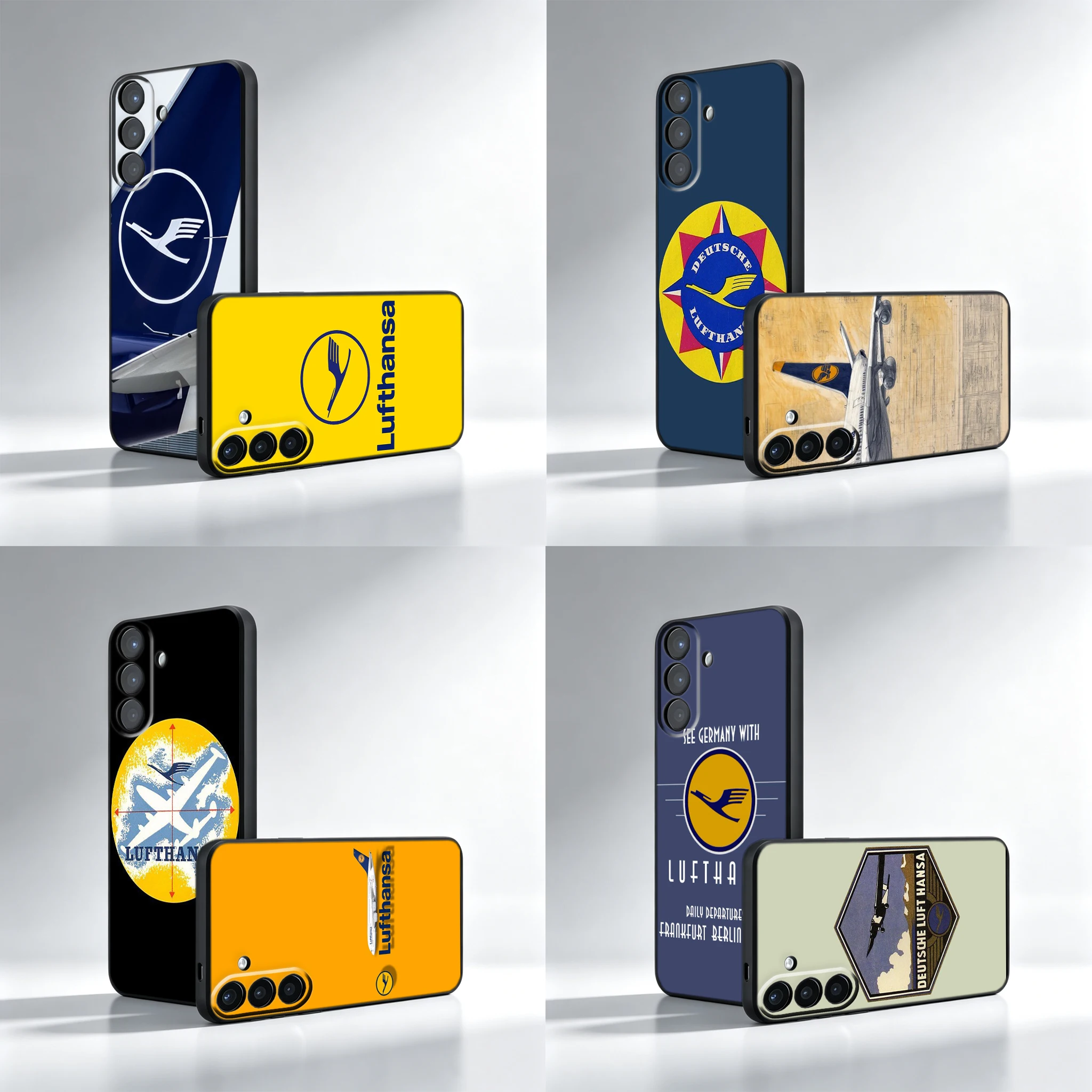 D-Deutsche L-Lufthansa AG Phone Case For Samsung A16 A26 A27 A37 A56 A57 A05S A06 A04S A55 A54 A35 A34 A25 A24 A15 A14 A71 A51 A