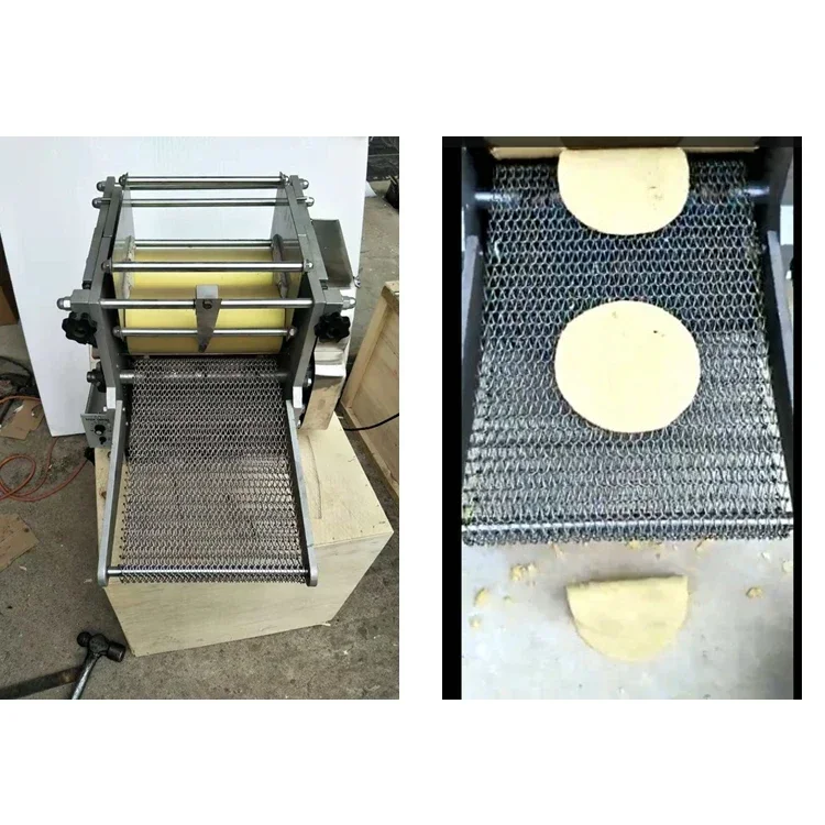 corn tortilla making machine/corn chapati press roll tortilla machine