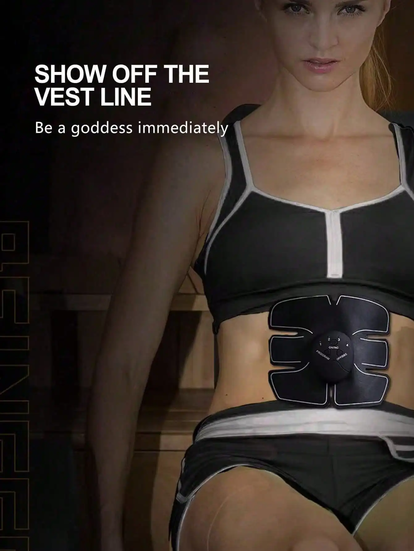 Patch addominale Tecnologia avanzata pigra intelligente Attrezzatura sportiva e fitness, Strumento per esercizi patch addominale