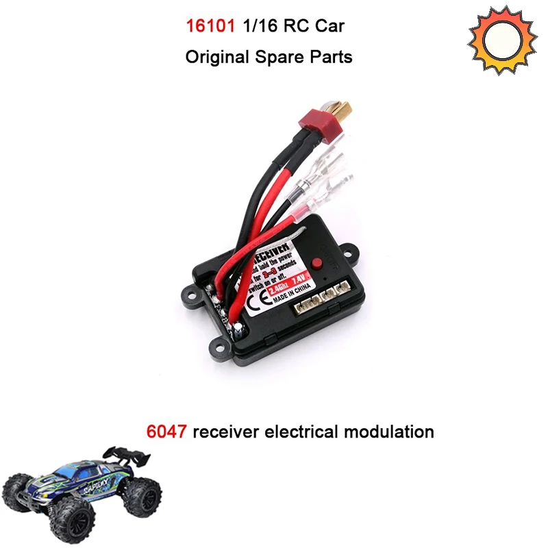 SCY 16101 1/16 RC Car Original Spare Parts  6047 receiver electrical modulation