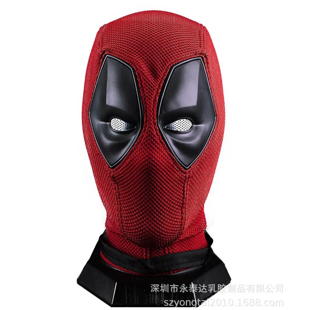 Maschera Deadpool Costume Cosplay copricapo in Nylon casco in maglia di cotone lavorato a maglia festa di Halloween Costume di carnevale puntelli maschere regali