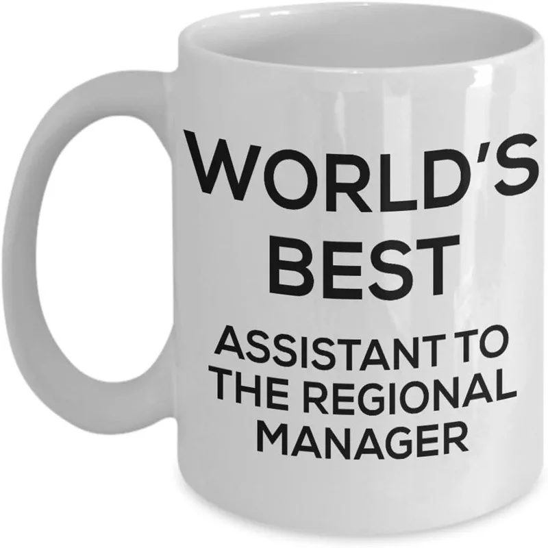 Office Tea Cup Assistant Regional Manager Ceramic Coffee Mug