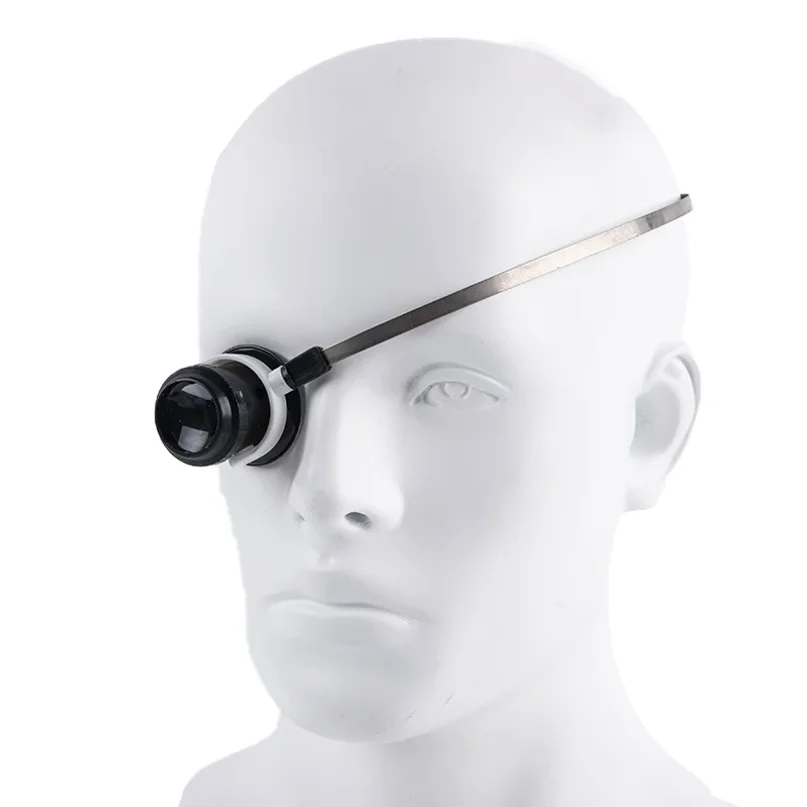 Loupe 5X, lentille grossissante pour horloger, outils de réparation de montres, loupe