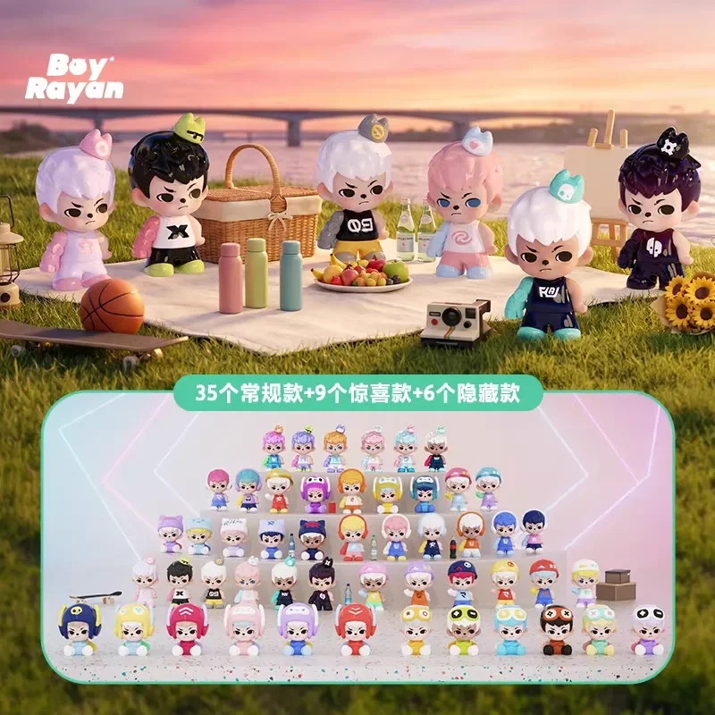 

Rayan Multi-Dimensional Moments Series Mini Blind Box Trendy Mysterious Box Doll Ornament Decoration Collection Birthday Gift