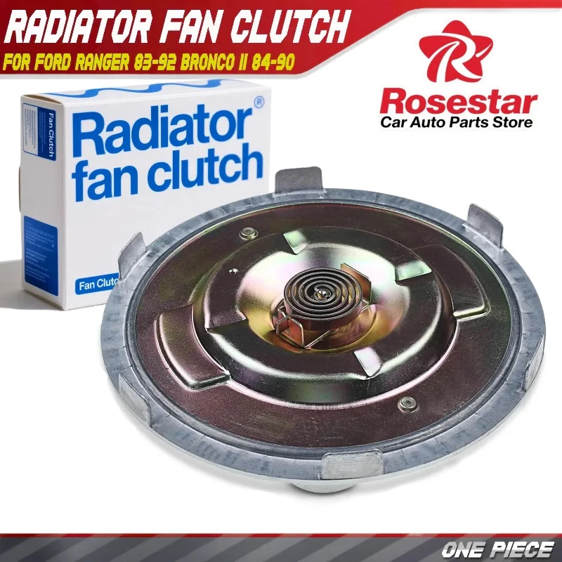 

Radiator Fan Clutch for Ford Ranger 1983-1992 Bronco II 1984-1990 2.9L 2.3L 2.8L E4TZ8A616A, E4TZ8A616B, E4TZ8A616C, E8TZ8A616H