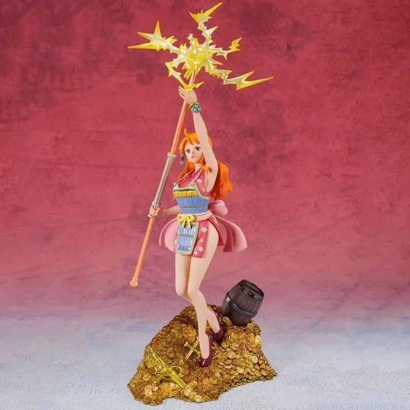 Een Stuk FiguartsZero Luffy Chopper Honderd Schilderachtige Vlekken WT100commemorate Nami Zoro Anime Figuur Gift Japanse Bandai Banpresto