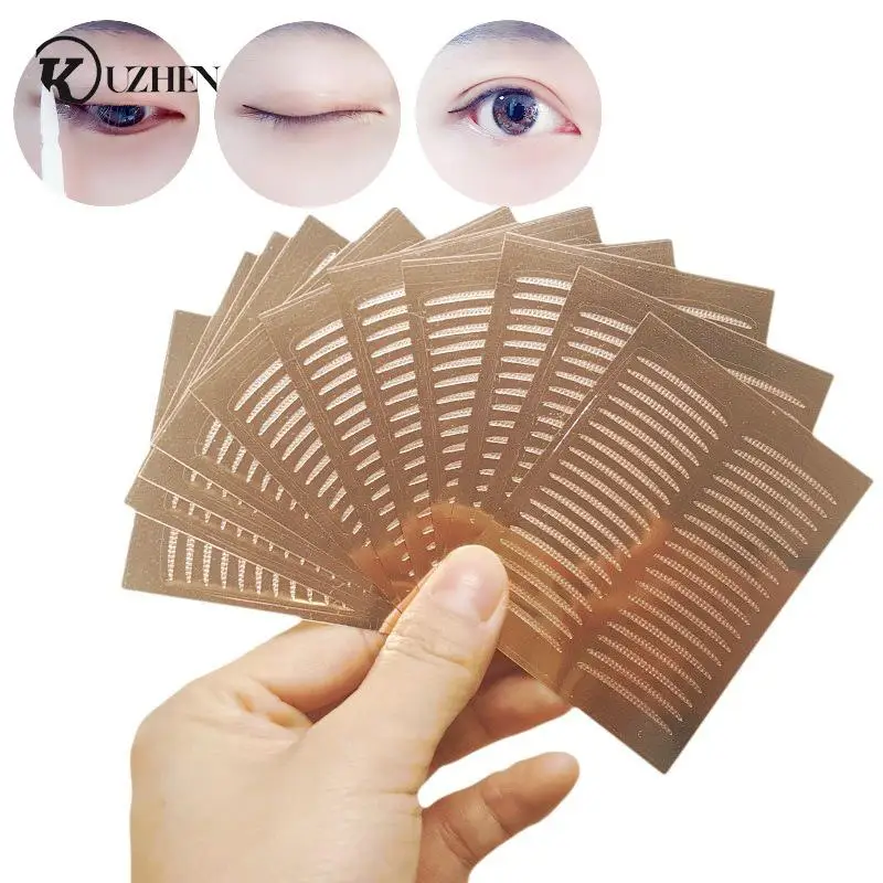 Invisible Eyelid Sticker Transparent Lifting Eye Strips Waterproof Double Eyelid Tape Lace Eye Lift Strips Makeup Tool