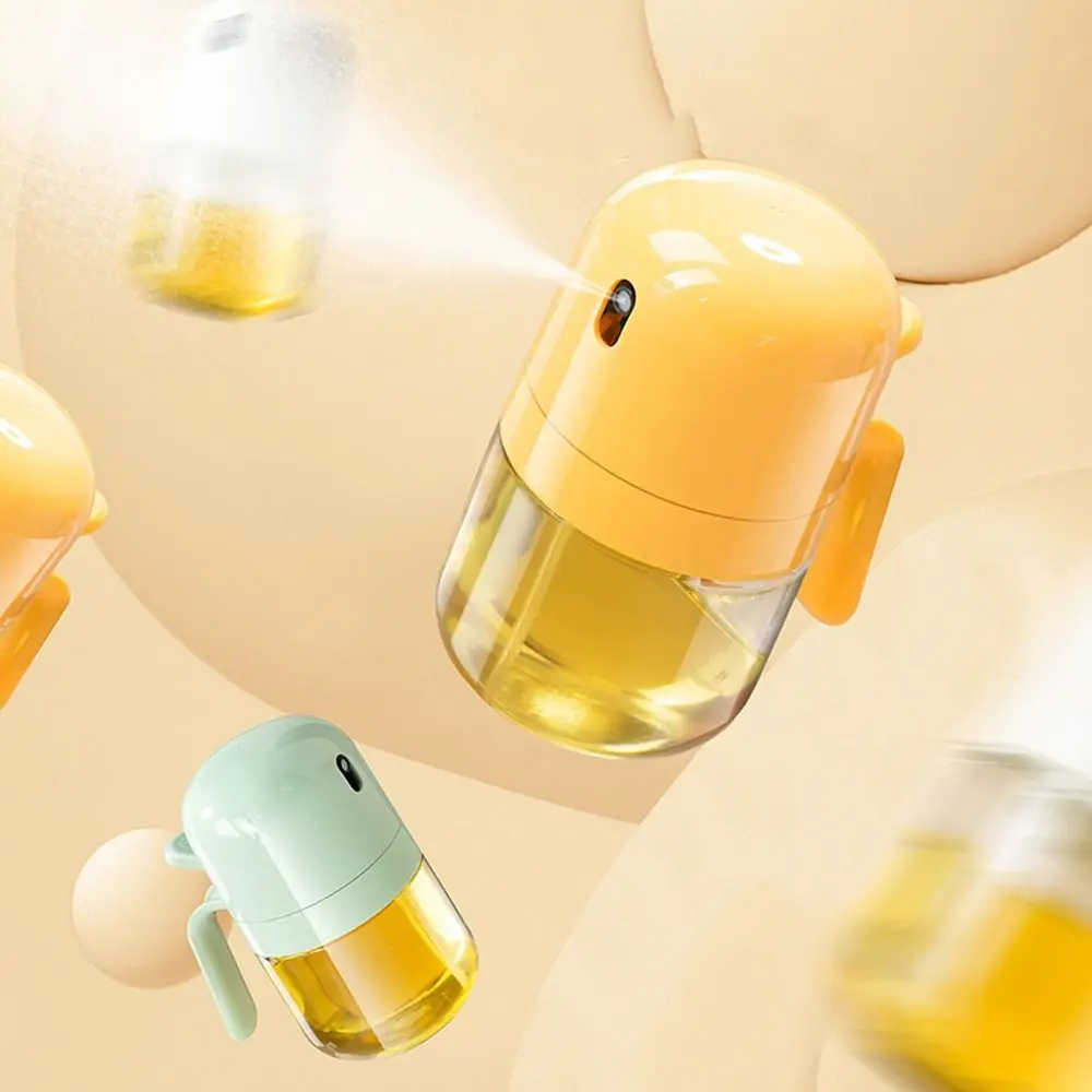 

300ml Small Oil Sprayer Portable Lightweight Push-type Sprayer Glass Bottle Rust-Proof Atomized Oil Sprayer Air Fryer Baking