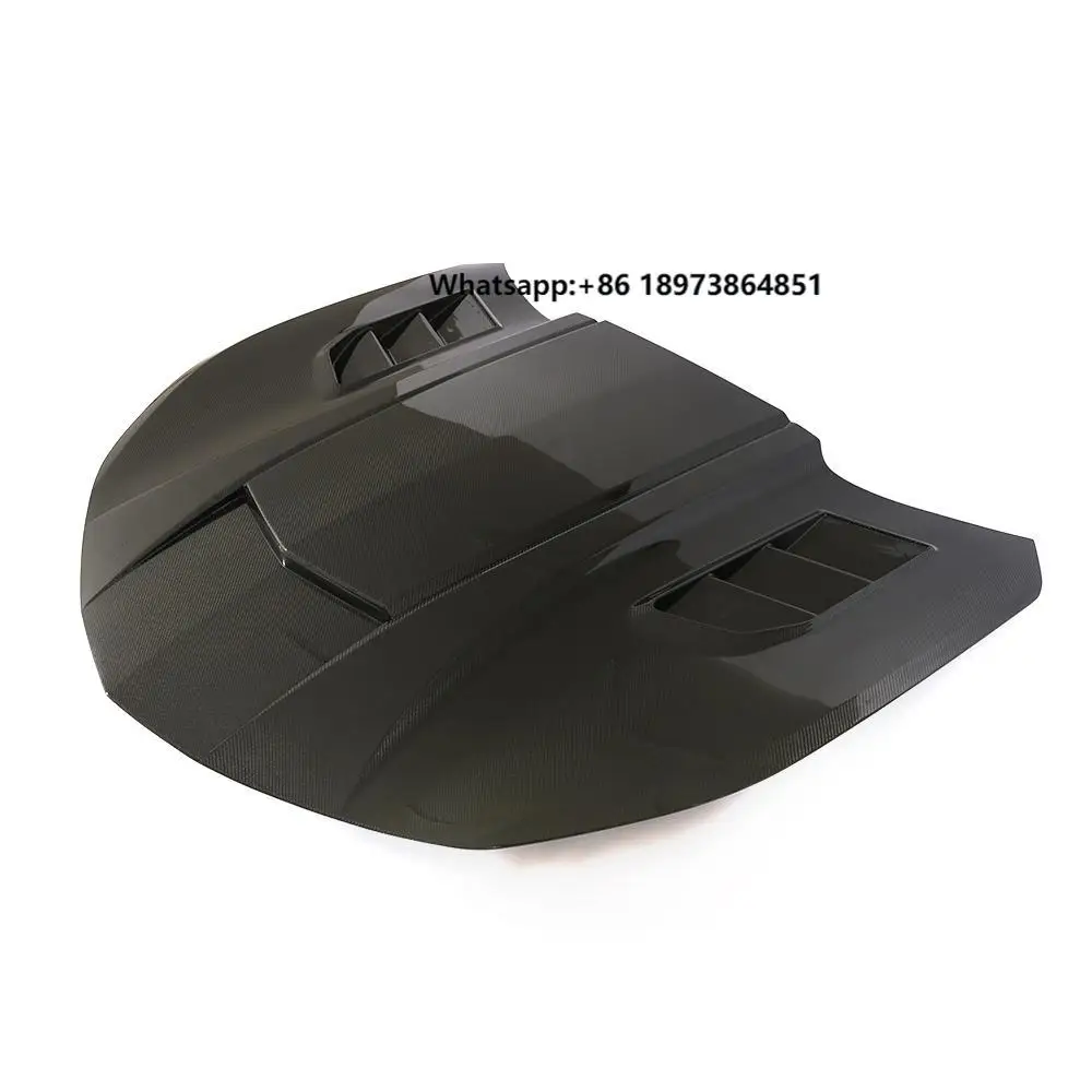 

For Chevrolet Camaro Carbon Fiber Engine Hood Bonnet with Vents 2016-2018 Body Kit