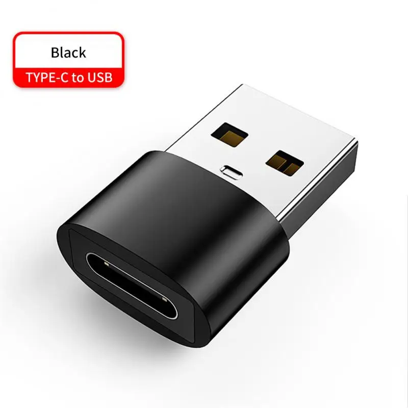 1~7PCS LED USB 3.0 To Type C Adapter OTG To USB C USB-A To Micro USB Type-C Female Connector For POCO Adapters