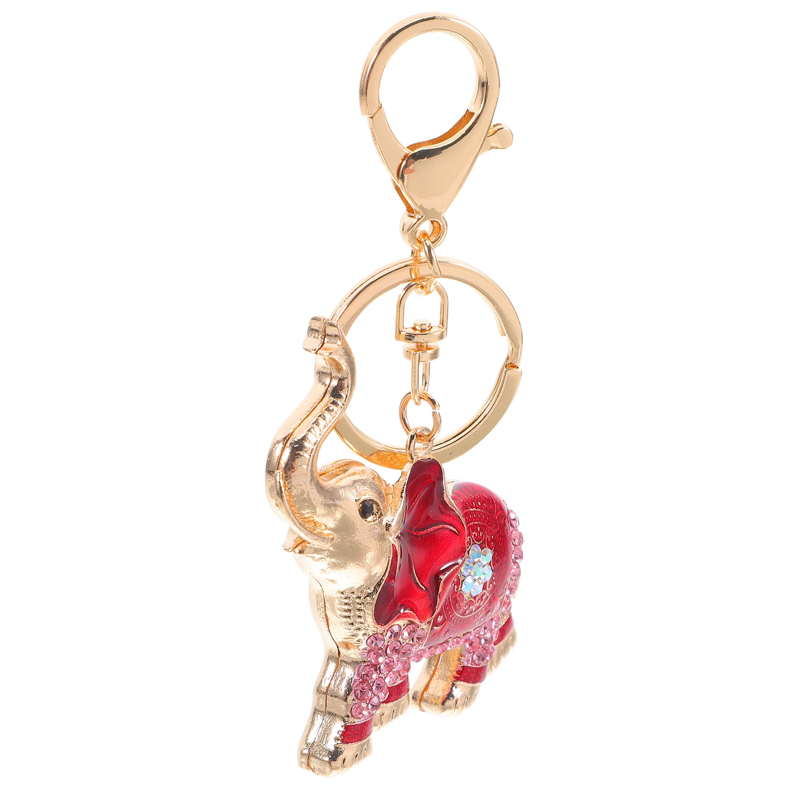 

Elephant Keychain Crystal Rhinestones Cute Big Ears Women Keychains Bag Charms Purse Accessories Girls Backpacks Elephant Bag