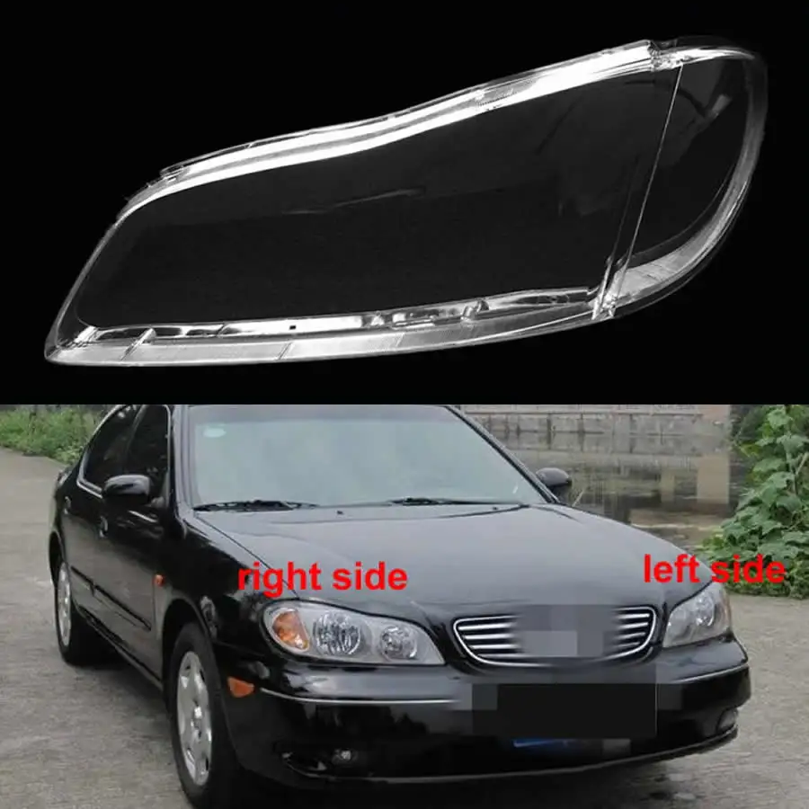 

For Nissan Cefino A33 Car Accessories Front Headlamp Transparent Lampshade Lamp Shell Headlight Lens Cover Plexiglass