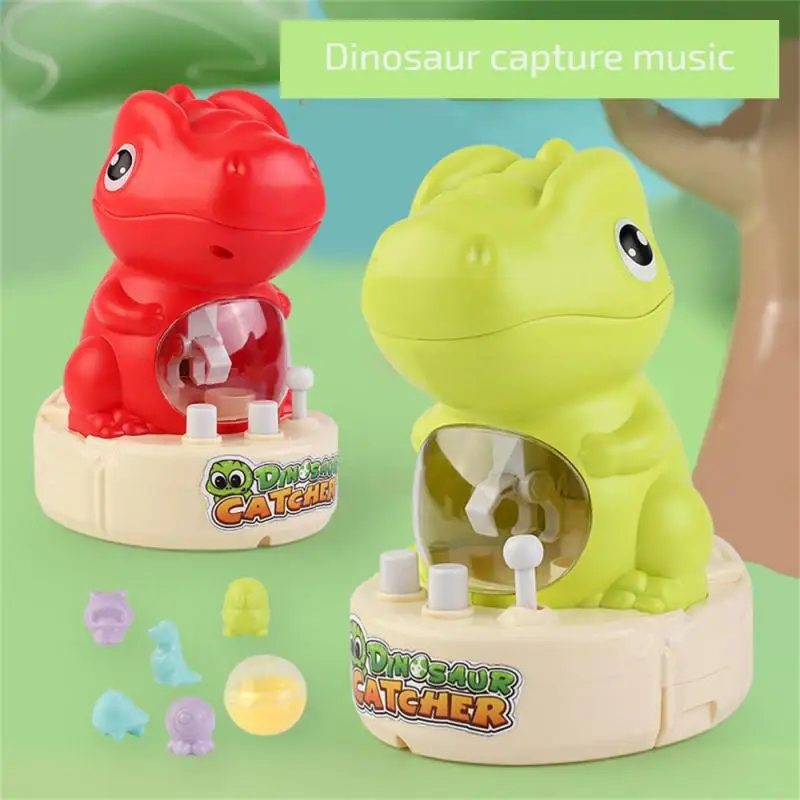 Mini Children Crane Machine Fun Arcade Toys Kid Interactive Game Claw Dinosaur Machine Catch Grabbing Capsule Toy Birthday Gifts