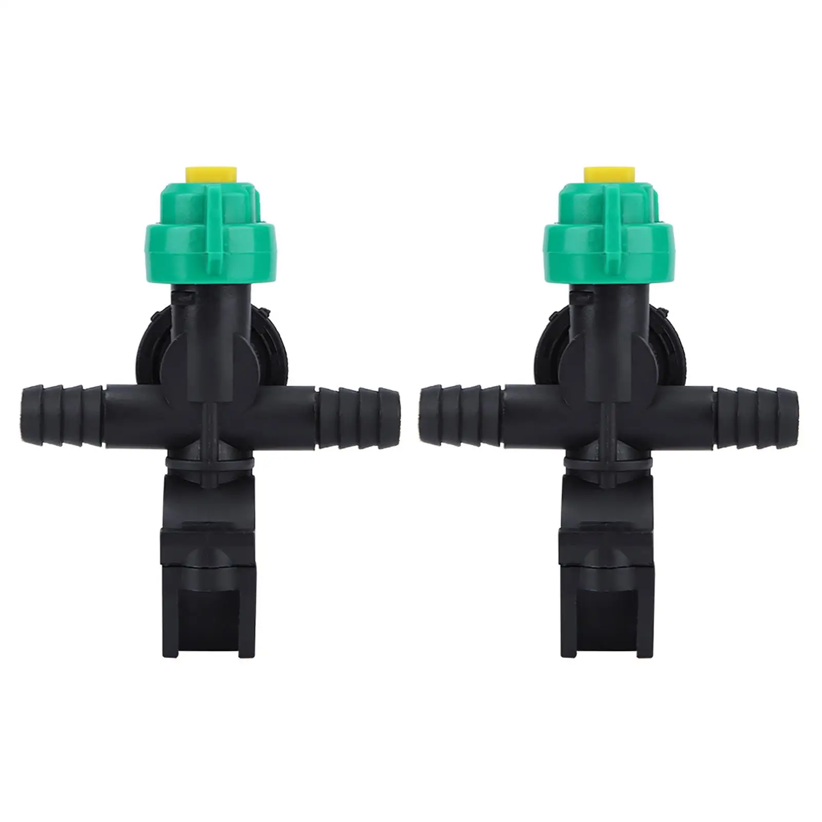 2pcs Fan Sprayer Nozzle - Plastic Misting Sprinkler Heads for agriculture Irrigation