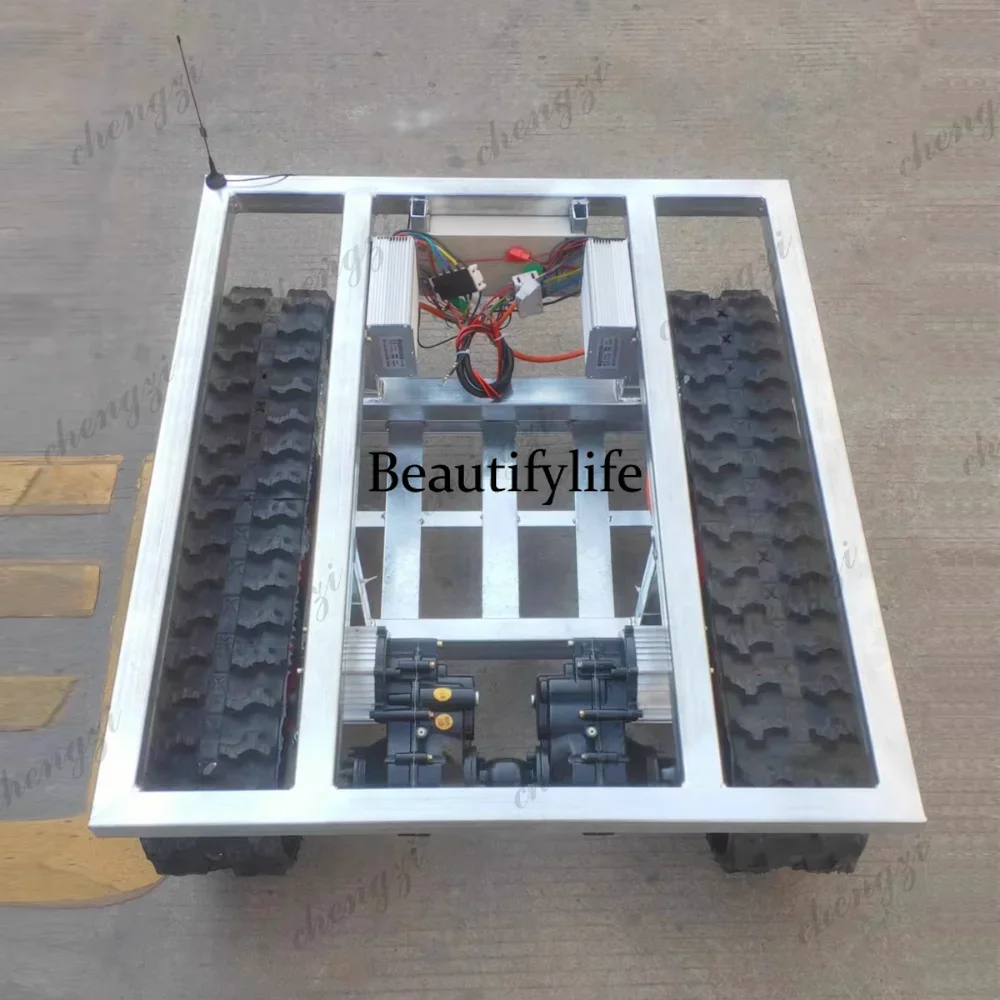 a55  Remote Control Electric Tracked Car All Terrain Crawler Transport Vehicle - view 3