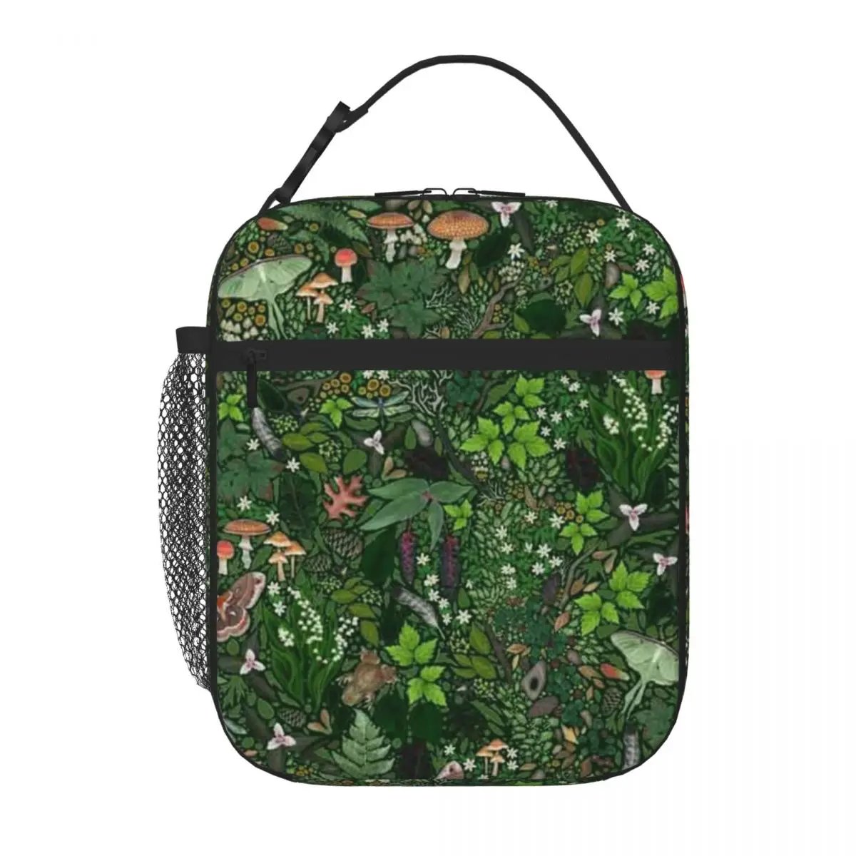 Bestselling Forest Foray Minimal Decoration Food Cooler Bag Cycling Trip Camping Lunch Bag