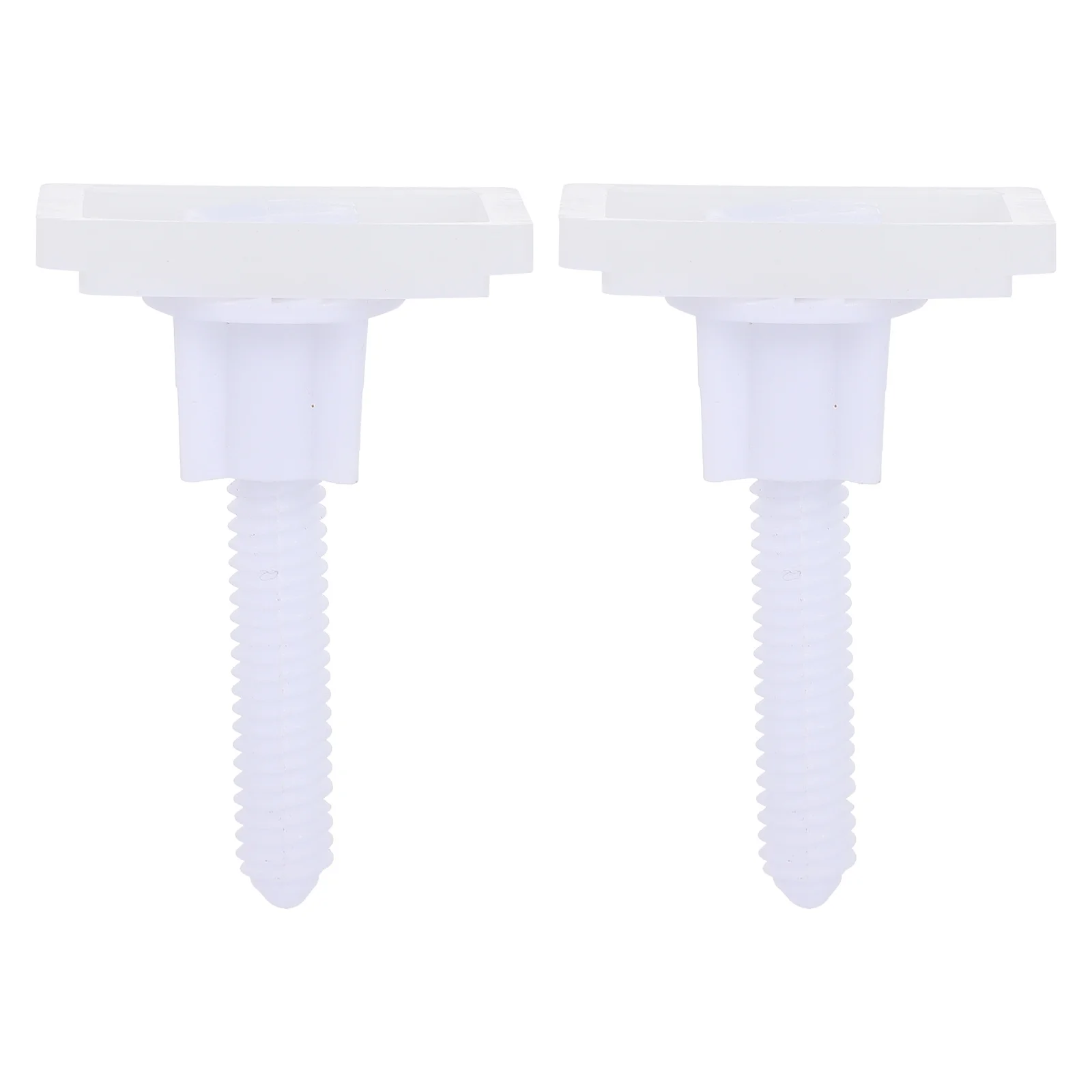 

2Sets Toilet Seat Hinge Bolts Replacement Kit Strong Fixing Parts Easy Install Toilet Fixing Fitting Set Bathroom Accessories